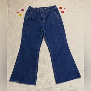 Cropped Trouser Style Jeans Old Navy Women’s Size 12